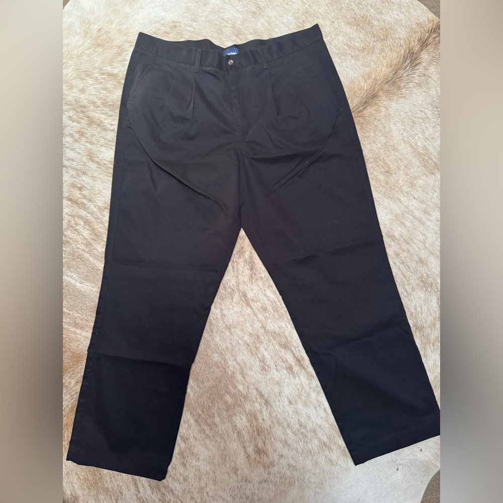 Men's black chino / dress pants 38x30